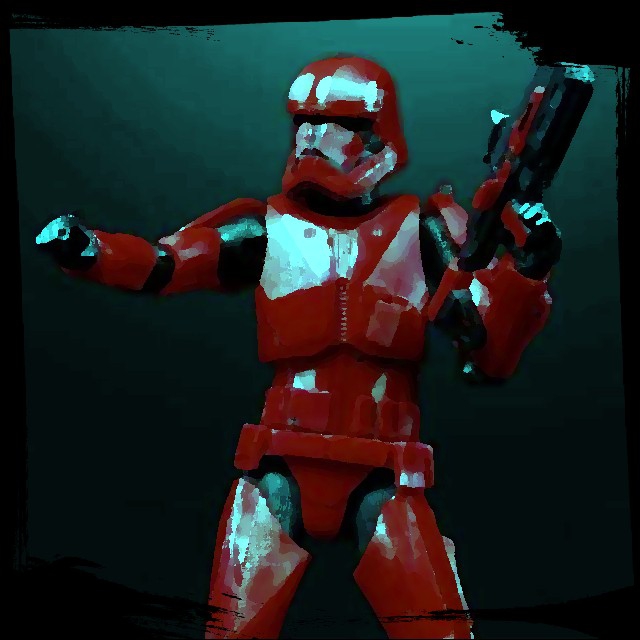 peinture trooper