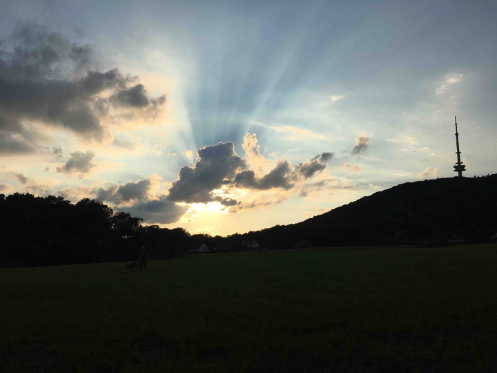 sun rising