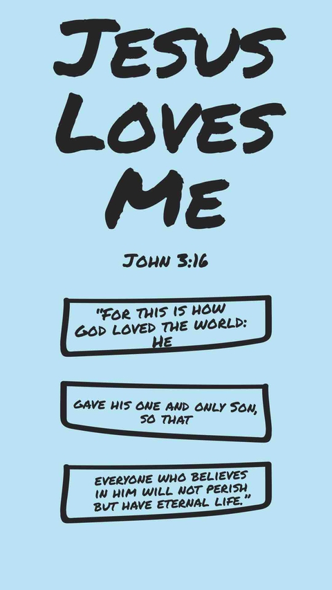 jesus loves me