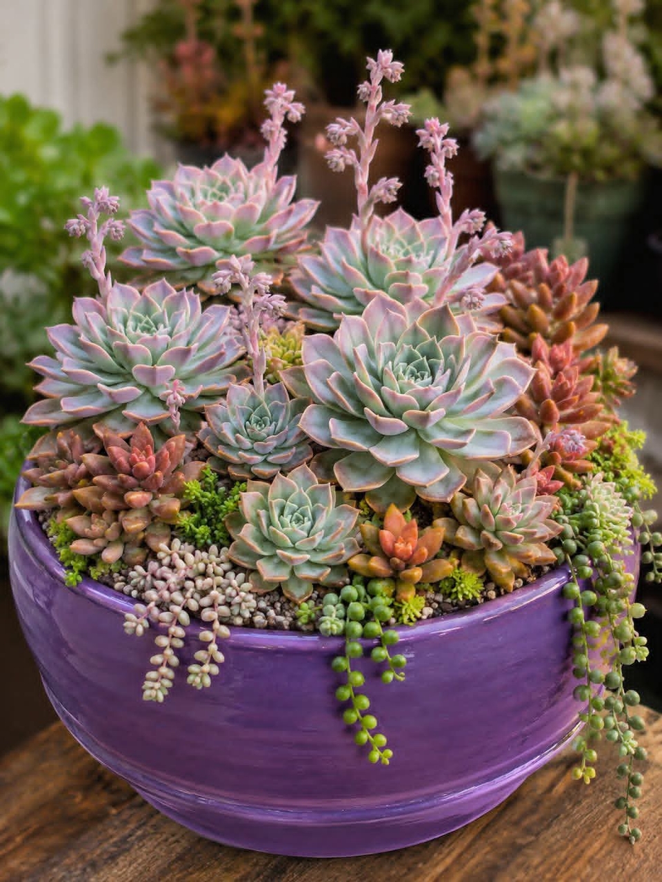 flowerpot, purple duvar kağıtları