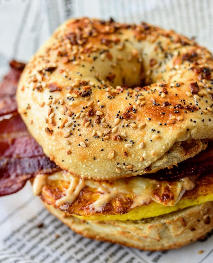 Berger bacon and egg