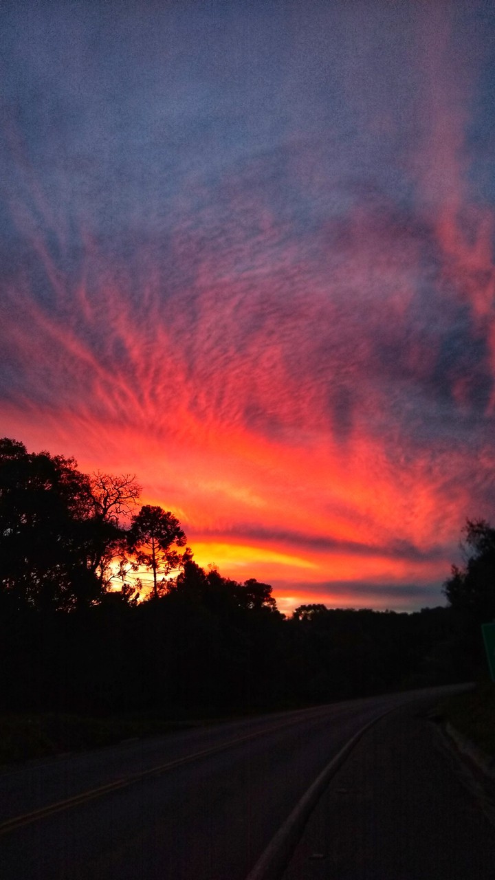 Por do sol
