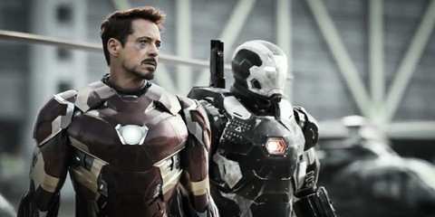 IRON MAN and WAR MECHINE...