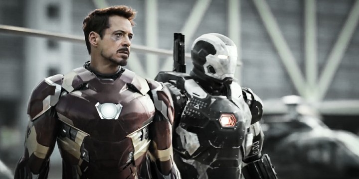 IRON MAN and WAR MECHINE...