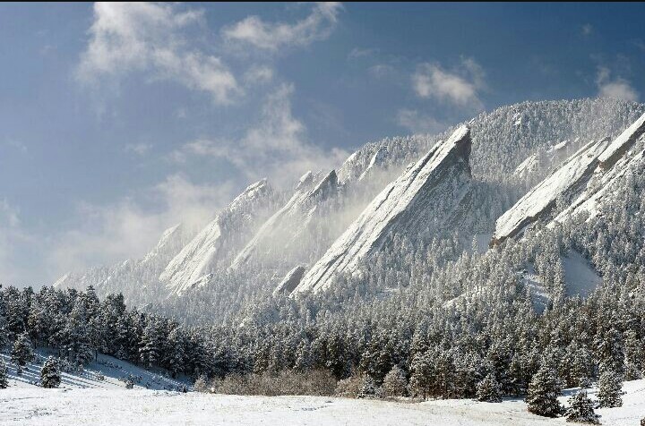 snowy mountain