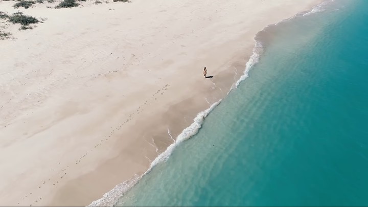 Alone in beach...