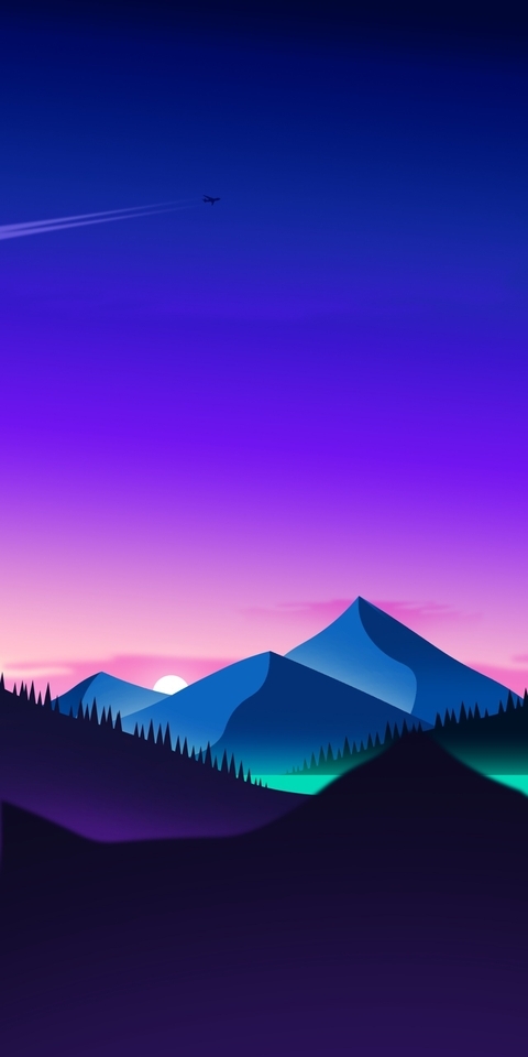 blue