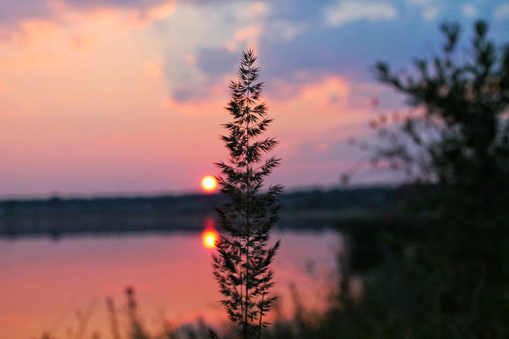 закат