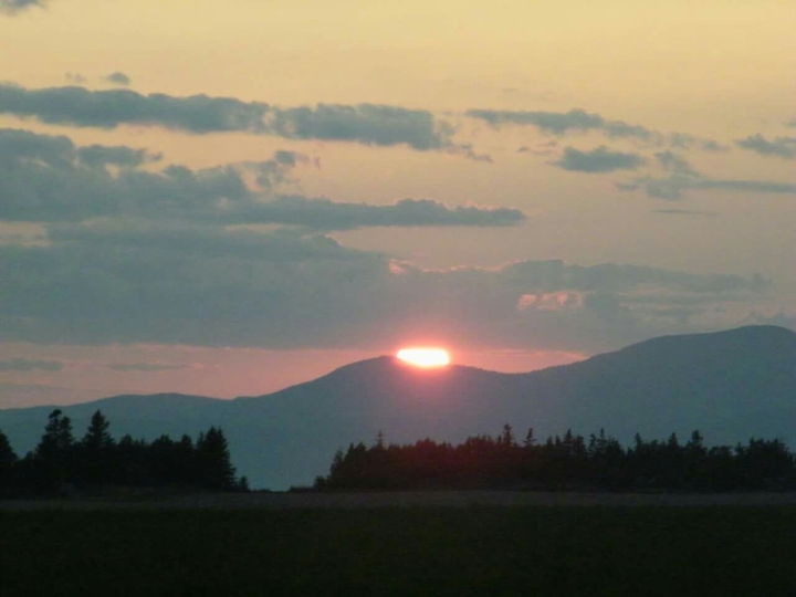 coucher de soleil