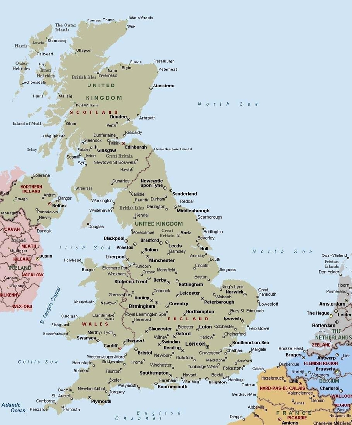 map uk