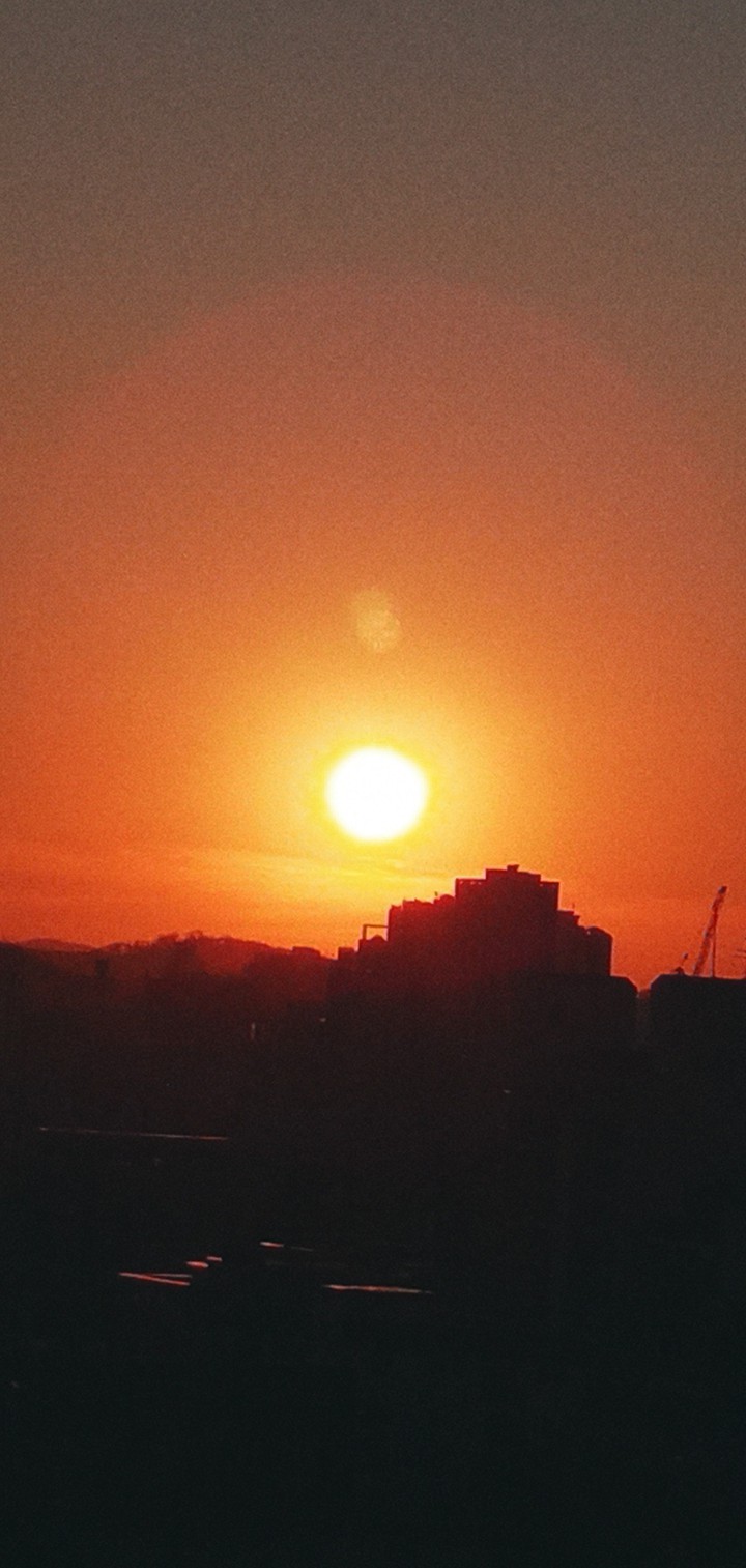 夕陽日落 오늘 지는 해