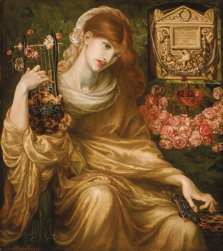 Dante Gabriel Rosetti, La vida romana