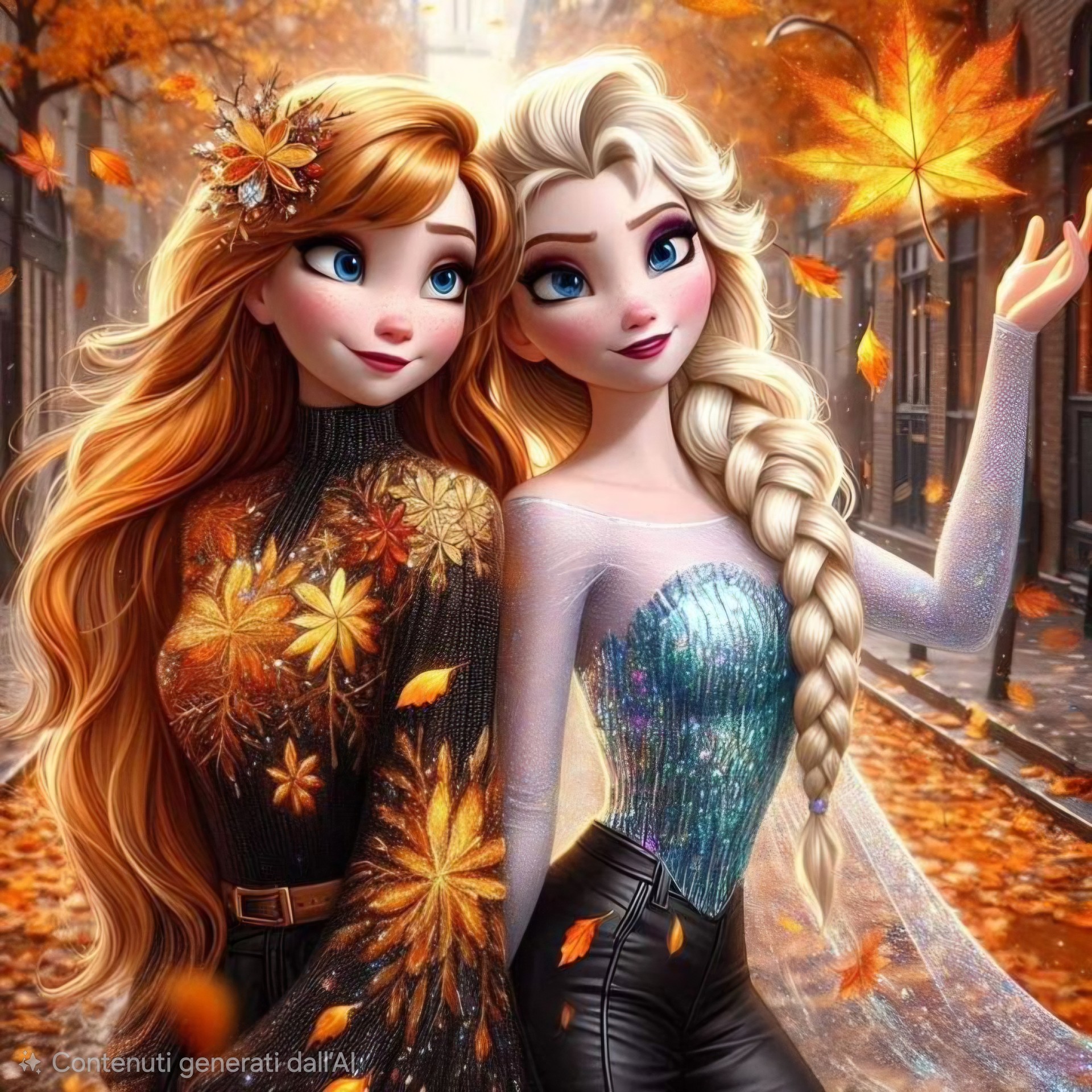 ELSA and ANNA AUTUMNAL SISTERS
