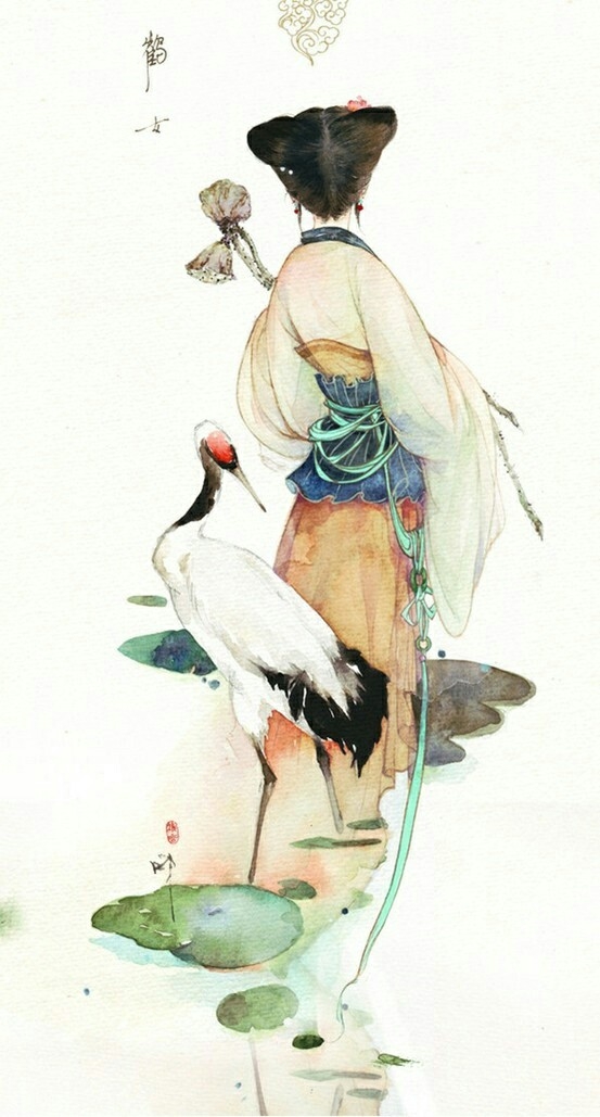 Tranh cổ phong.