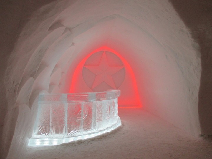 snow village