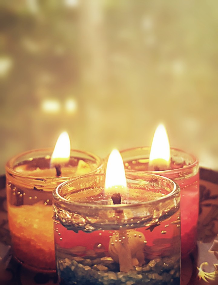 Mobile wallpaper candles