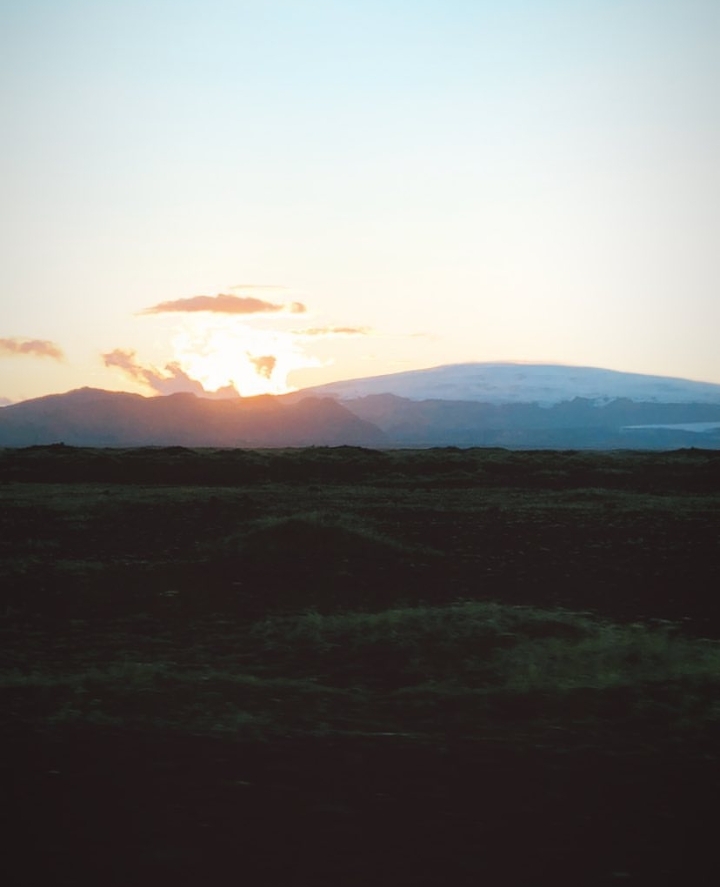 Iceland sunset
