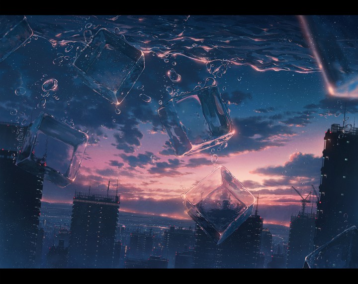 ice cubes