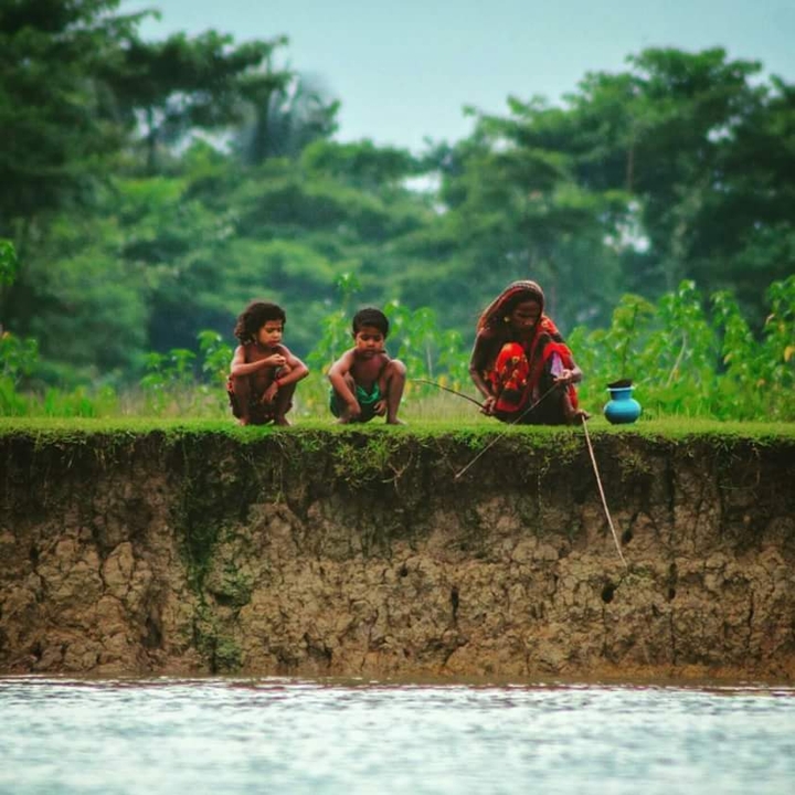 family _fishing _haunting