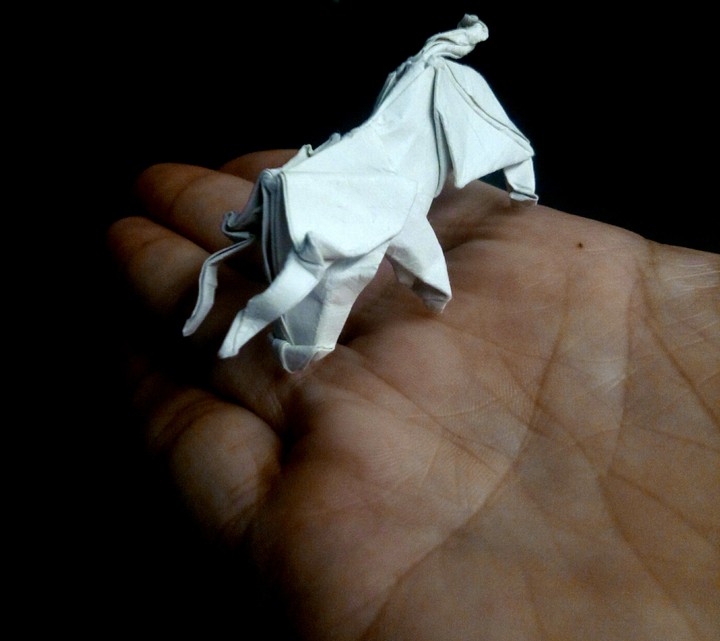 Taurus - Origami by  - Instagram -@neia.stt