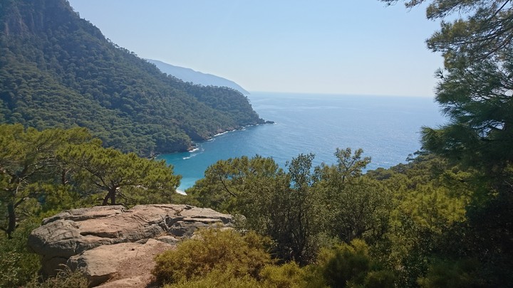 Sea view at Butterfly Valley