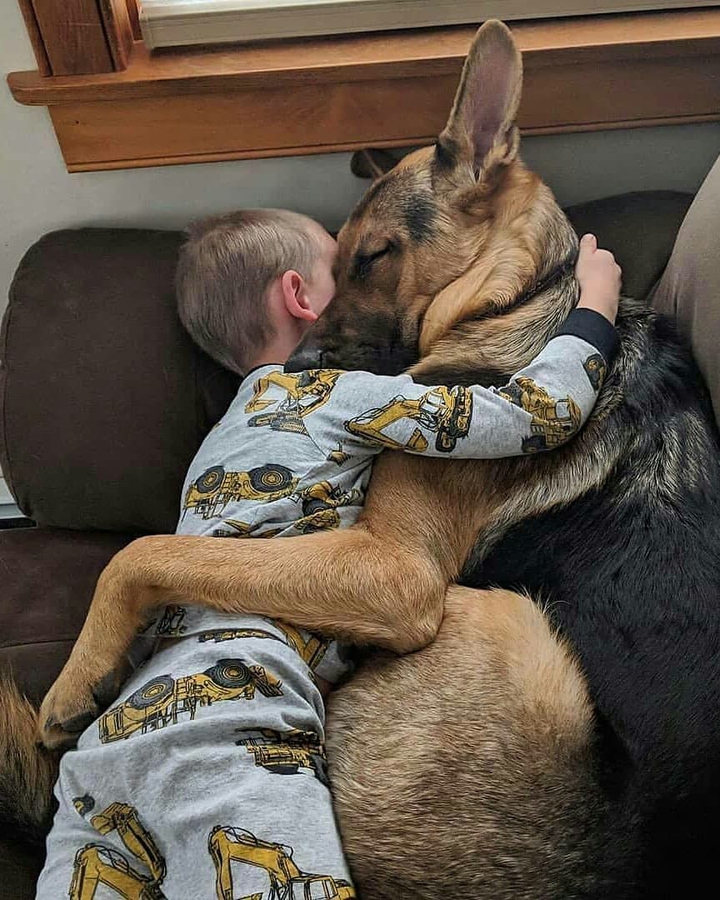 Kid & Dog