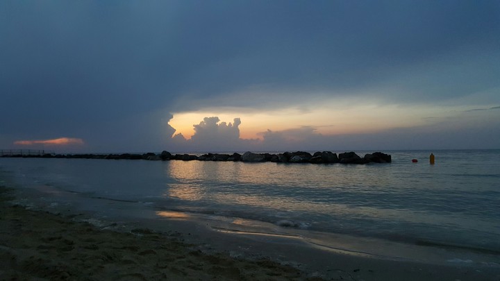 The Rimini sea