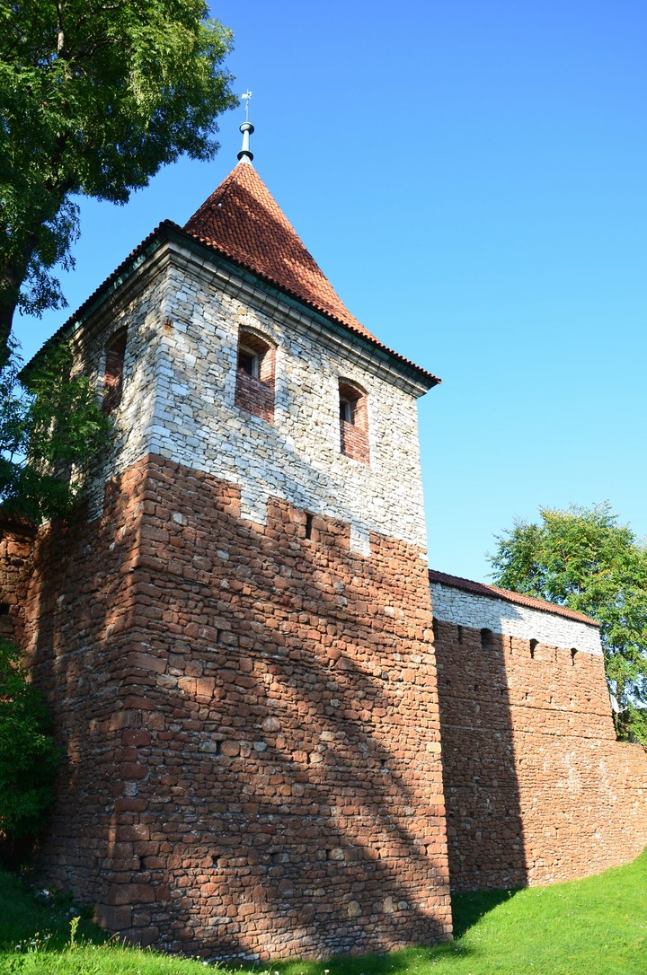 Corner tower in Olkusz