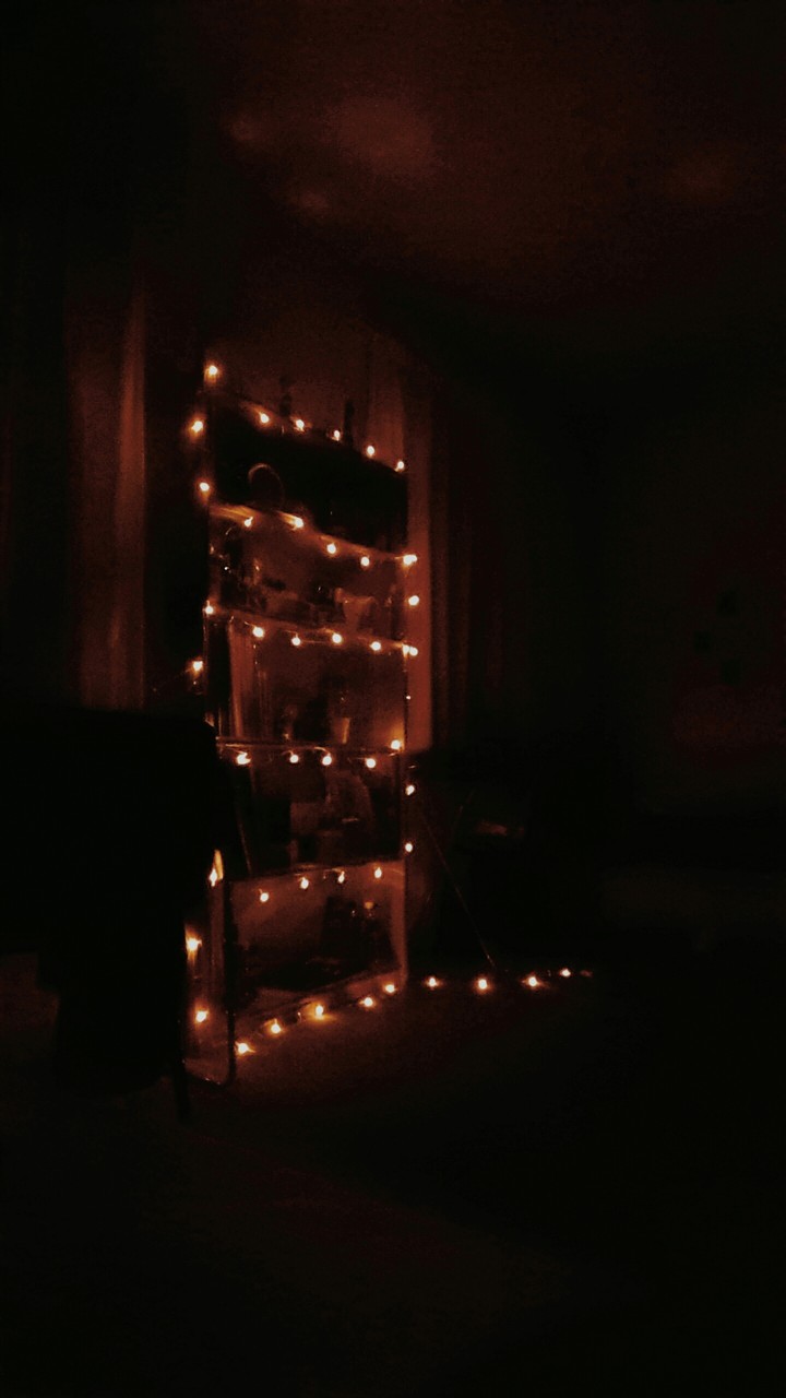 the light splits the night