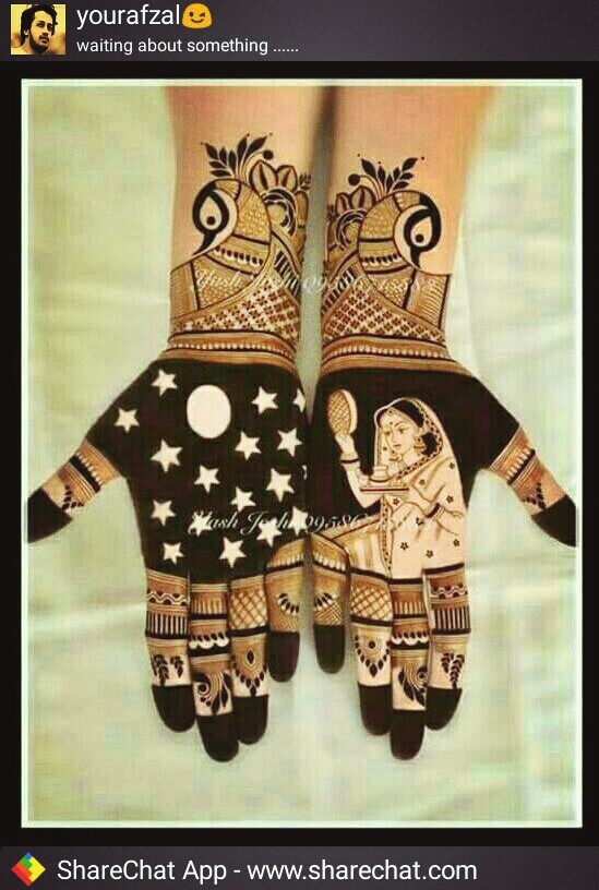 karwa chauth mehndi