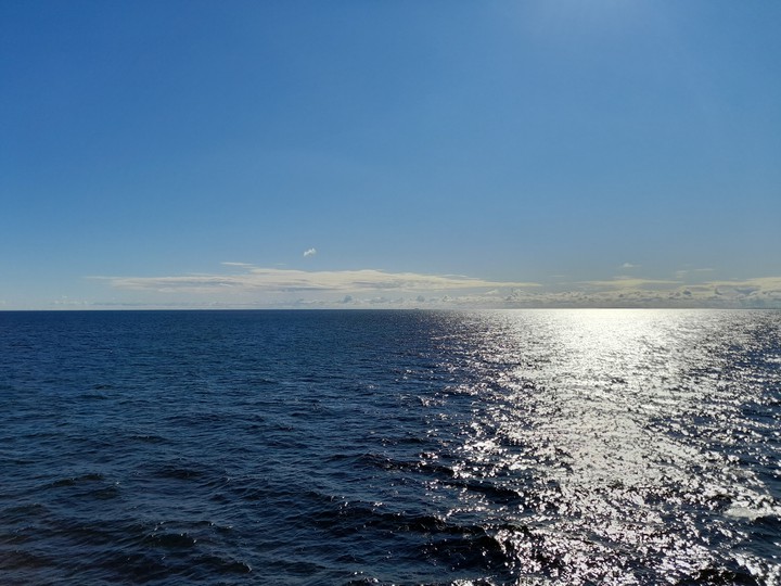 Sea.The sun. Eternity