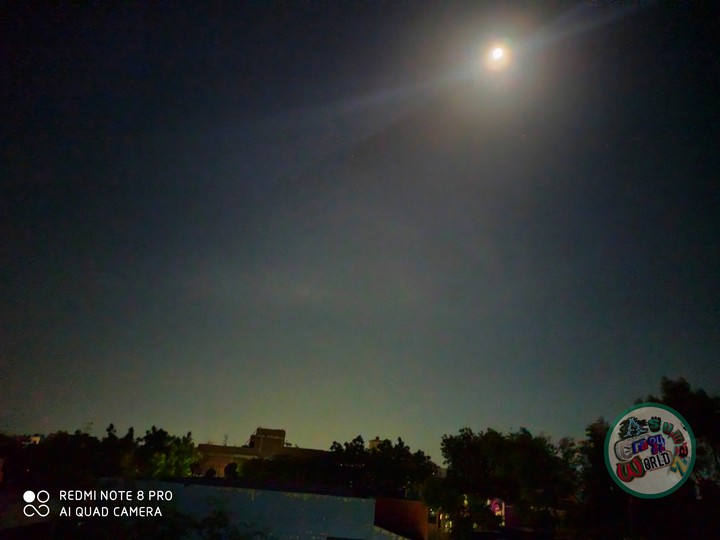 Full moon or the sun thts lighting this up?