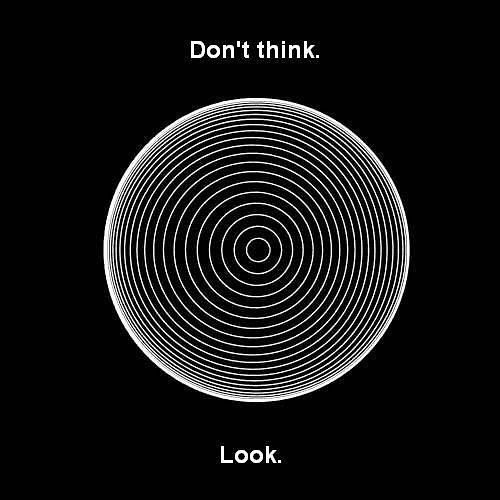 eye vision can't be steady !