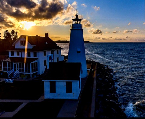 Evening Lighthouse