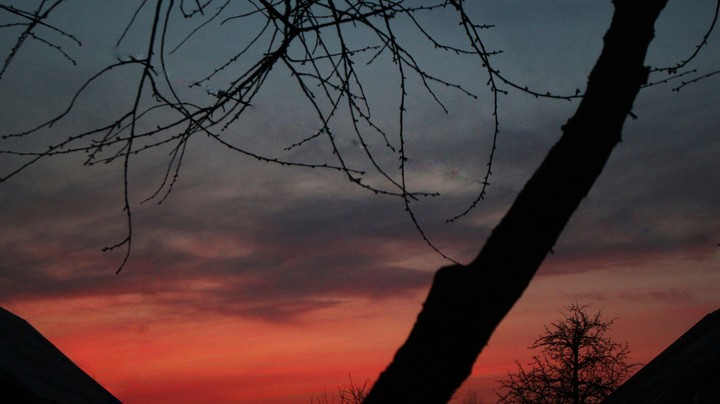 colorful sunset ?