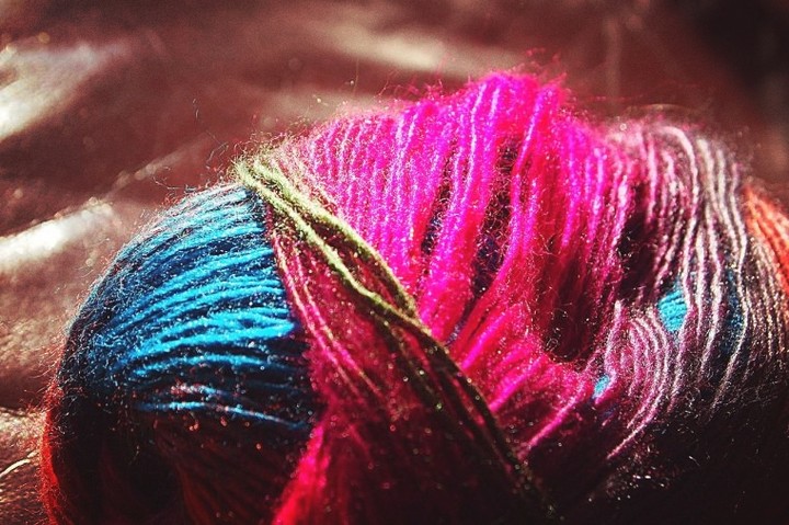 Colourful thread