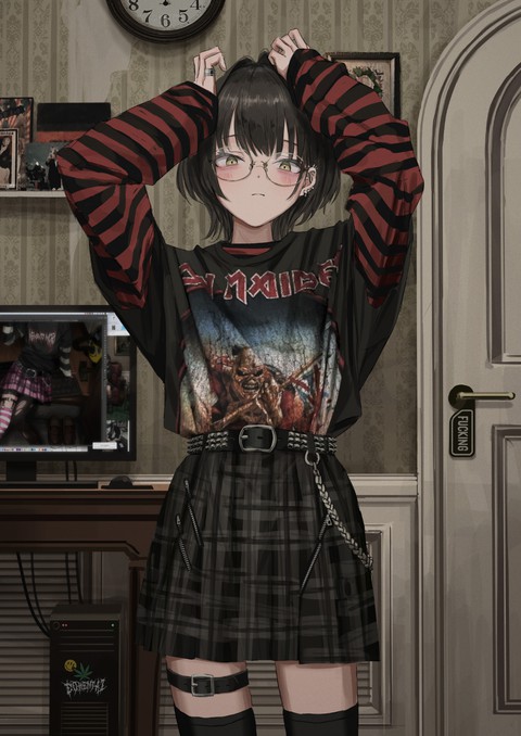 clock, anime वॉलपेपर