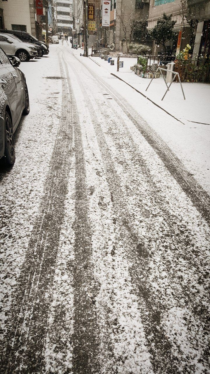 snow road