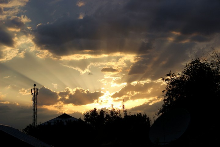 Sky. Sunset./Небо. Закат.