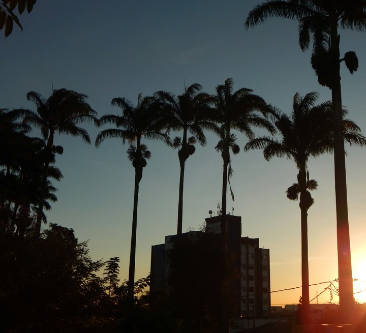 Por do sol