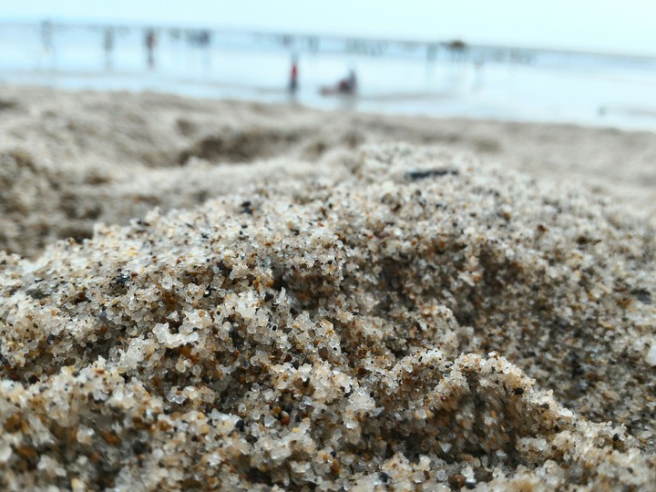 sand soil rock material