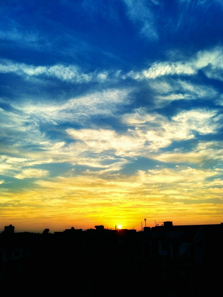 cloudy morning