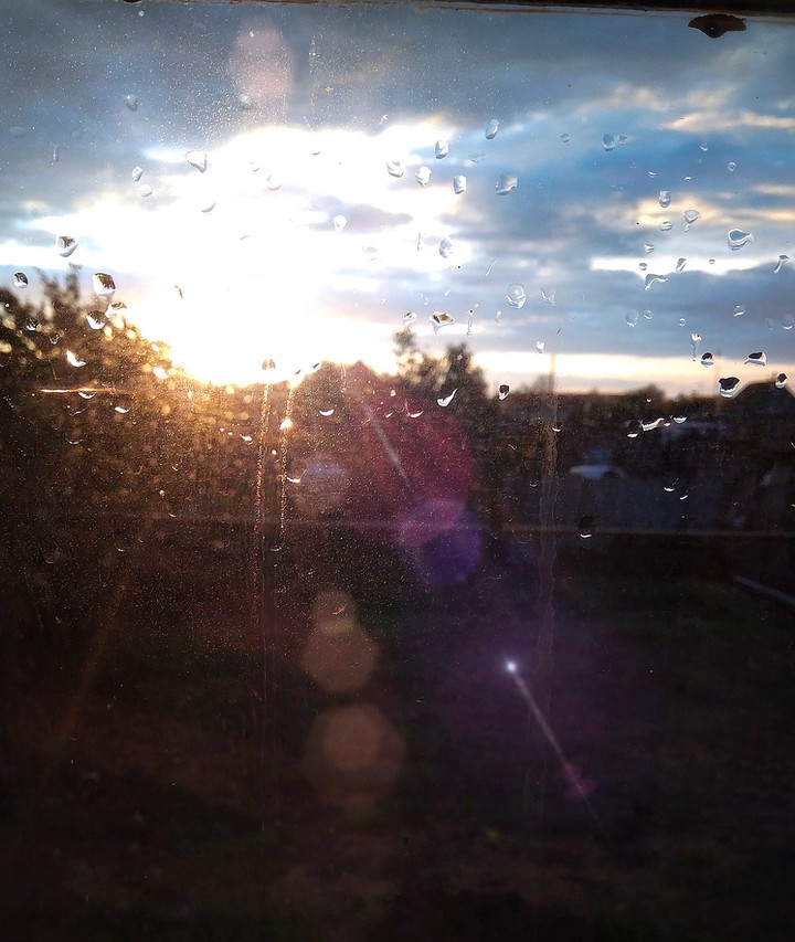 First autumn rain