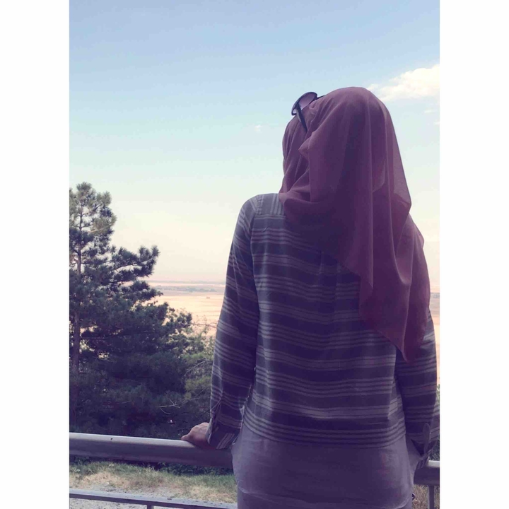 Ben ve doğa, başbaşayız işte...