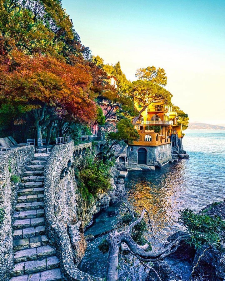 steps by the sea
