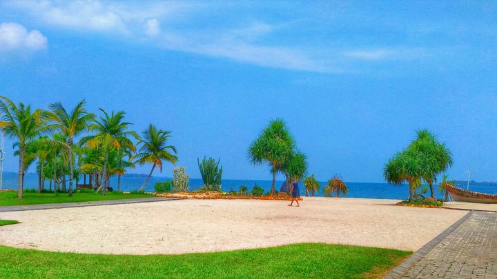 sunset beach jepara