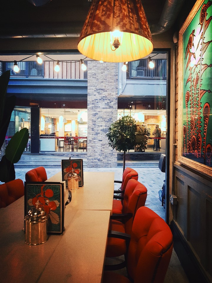Peaceful brunch