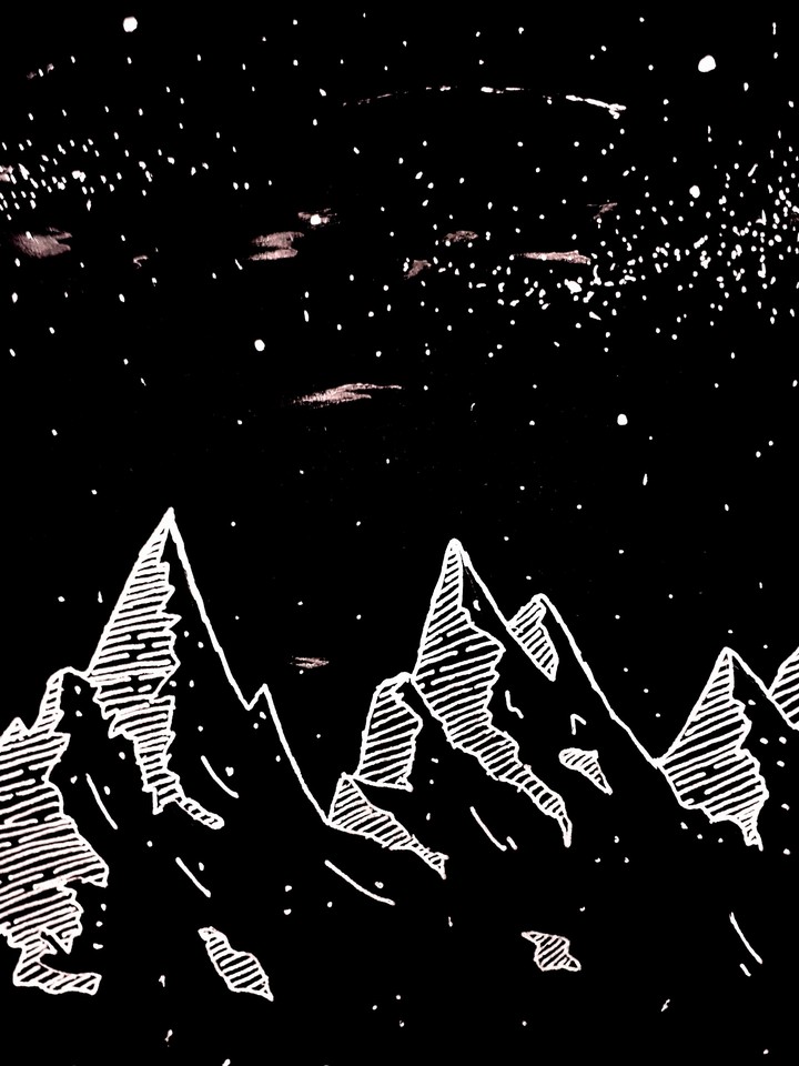 mountains art