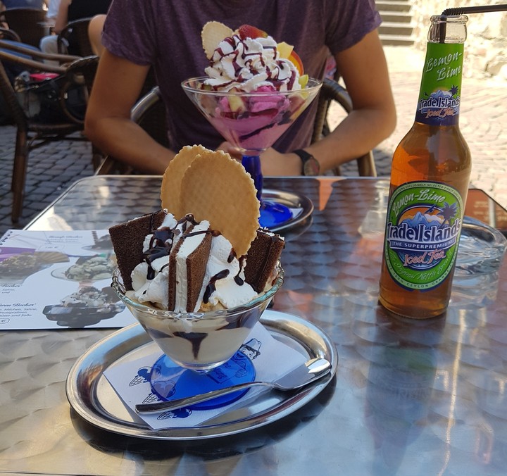 lecker eis Essen