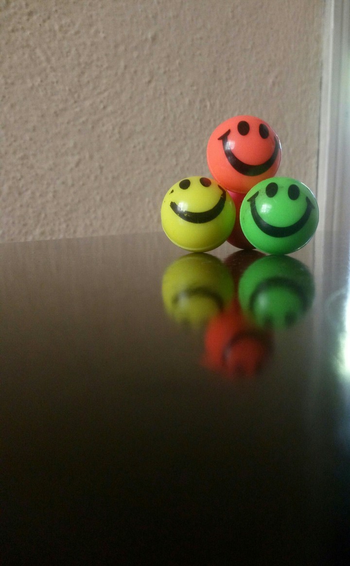 smiling balls
